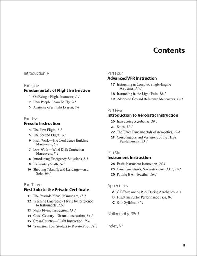 ASA The Flight Instructor's Manual (Softcover) | ASA-FM-CFI-6
