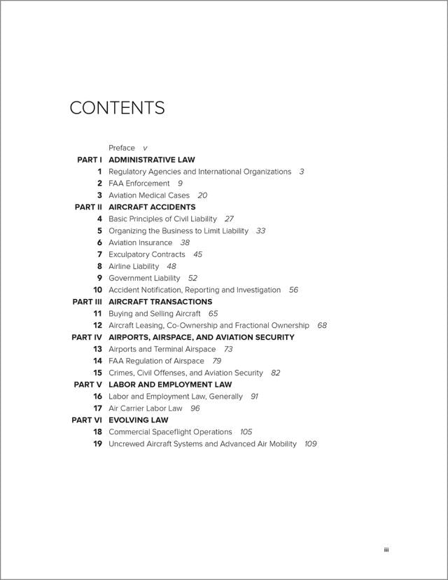ASA Practical Aviation & Aerospace Law Workbook (Eighth Edition)
