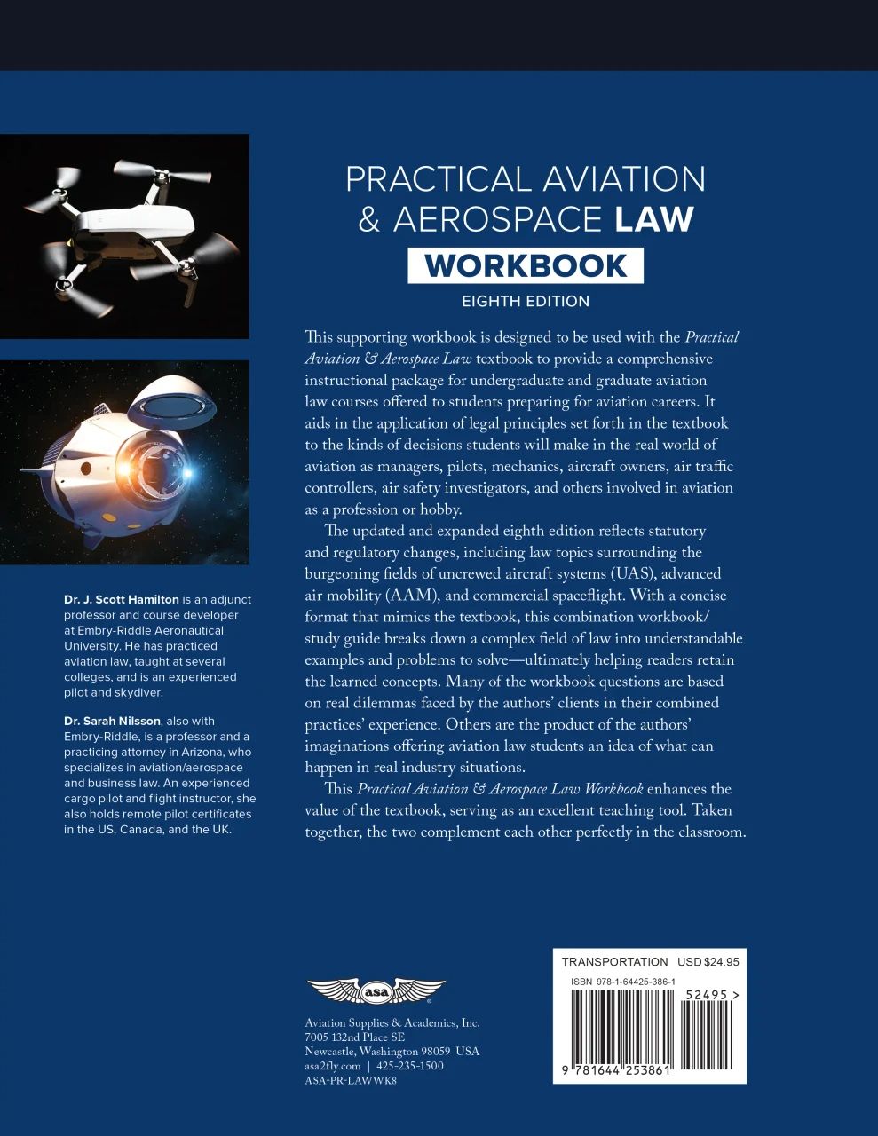 ASA Practical Aviation & Aerospace Law Workbook (Eighth Edition)