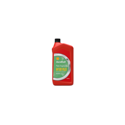 Case: AeroShell Oil W100 Plus SAE 50 Anti-Wear Aviation Oil