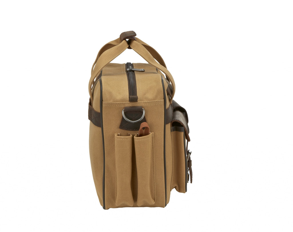 Flight Outfitters Bush Pilot Folio Flight Bag - Brown