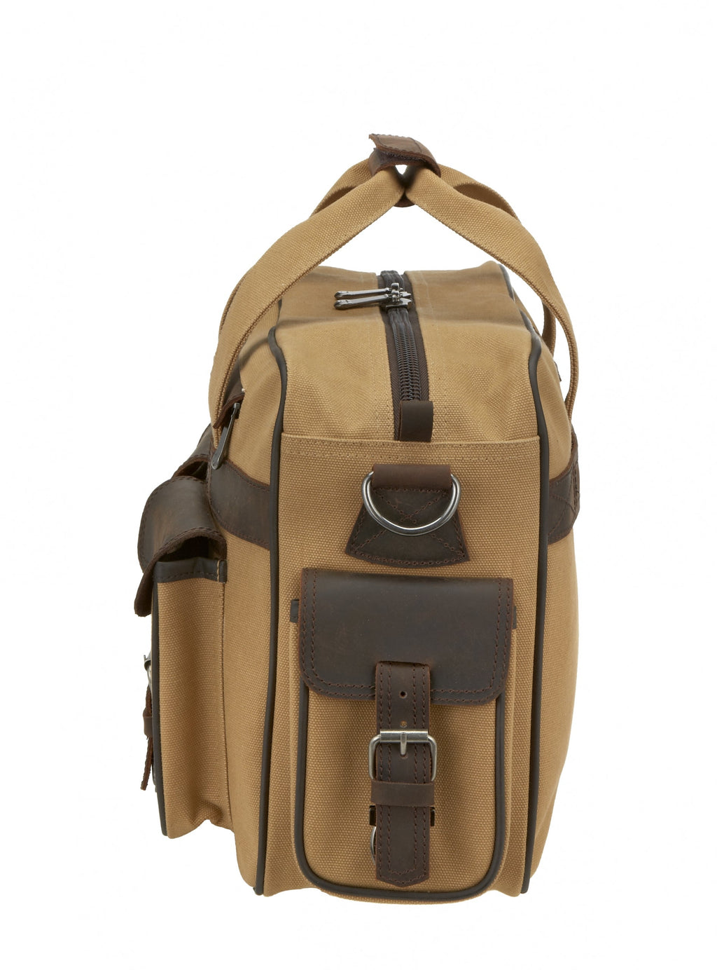Flight Outfitters Bush Pilot Folio Flight Bag - Brown