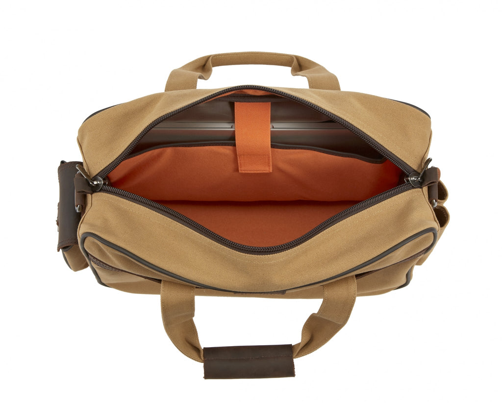 Flight Outfitters Bush Pilot Folio Flight Bag - Brown