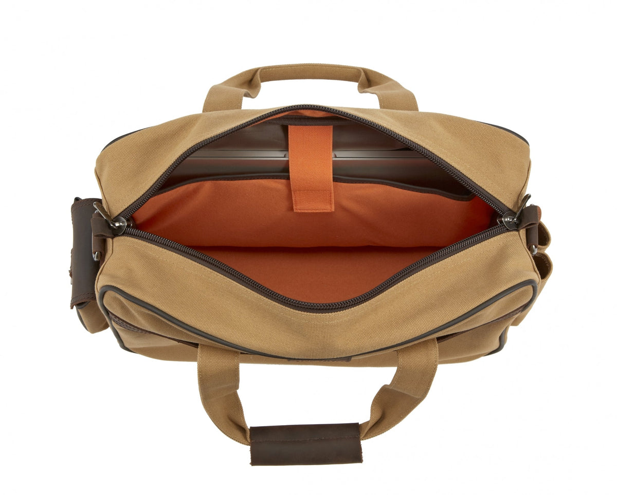 Flight Outfitters Bush Pilot Folio Flight Bag - Brown