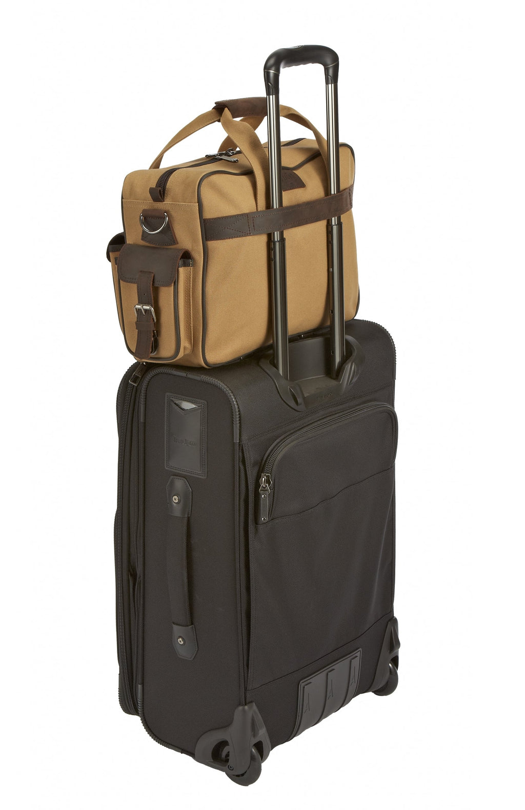Flight Outfitters Bush Pilot Folio Flight Bag - Brown