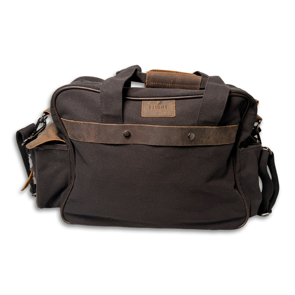 Flight Outfitters Bush Pilot Folio Flight Bag - Black