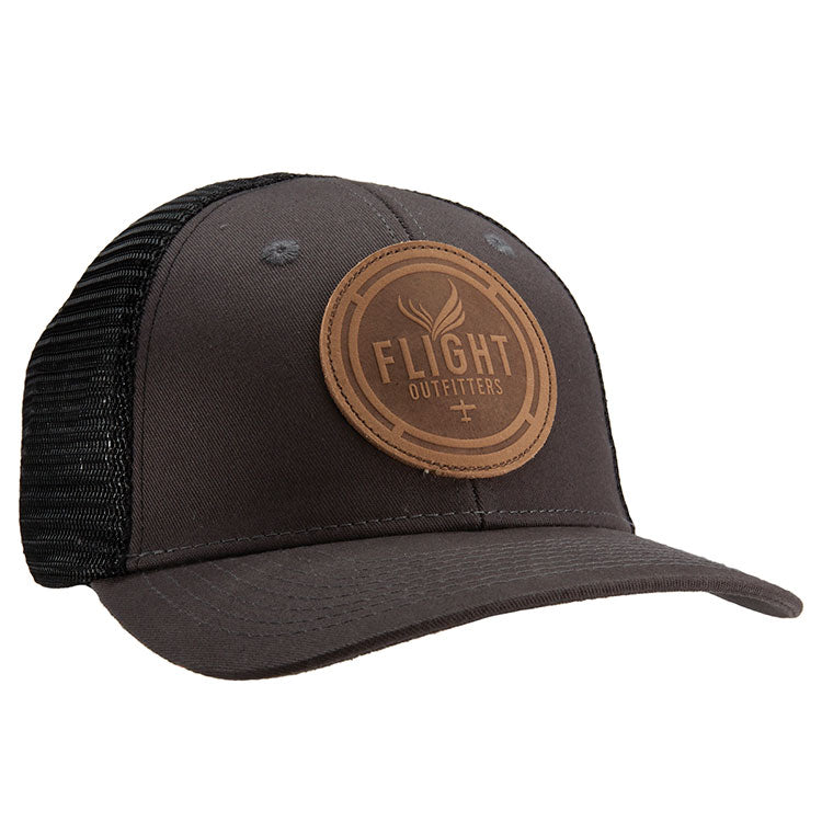 Flight Outfitters Leather Patch Hat