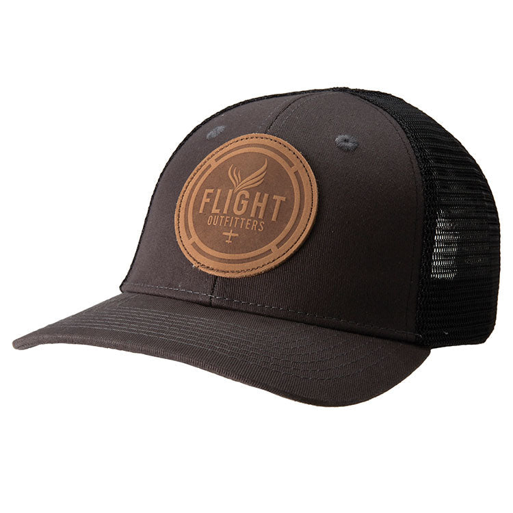 Flight Outfitters Leather Patch Hat