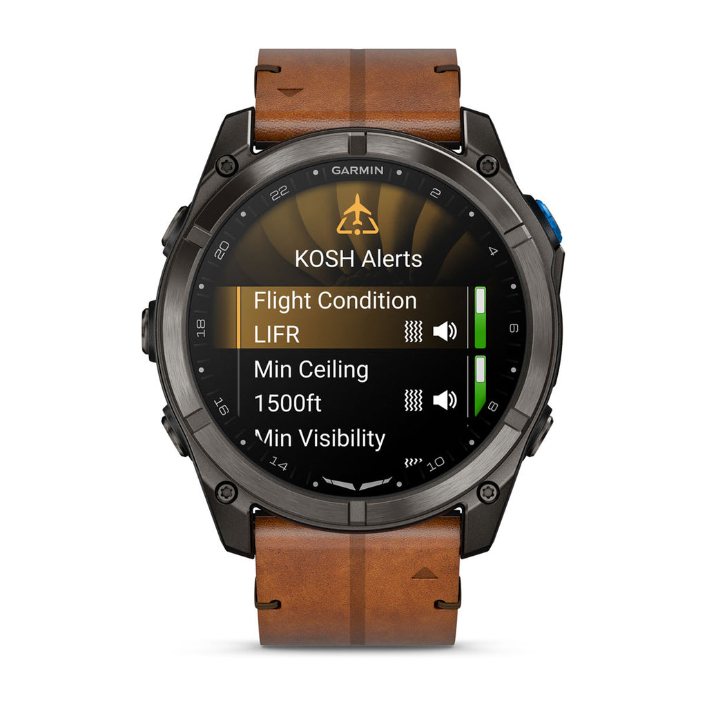Garmin D2 Mach 2 Pro Aviator Smartwatch | 51 mm with inReach Satellite and LTE Connectivity