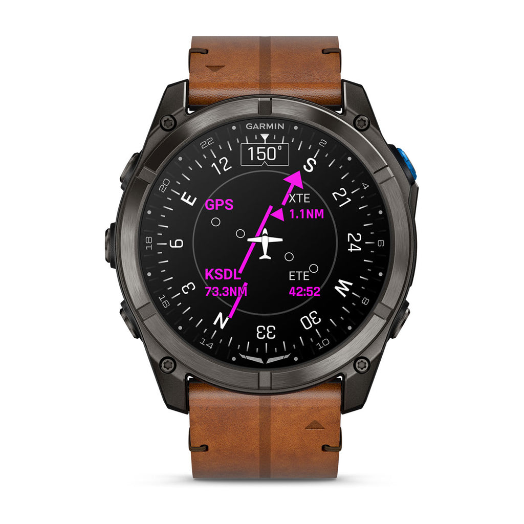 Garmin D2 Mach 2 Pro Aviator Smartwatch | 51 mm with inReach Satellite and LTE Connectivity