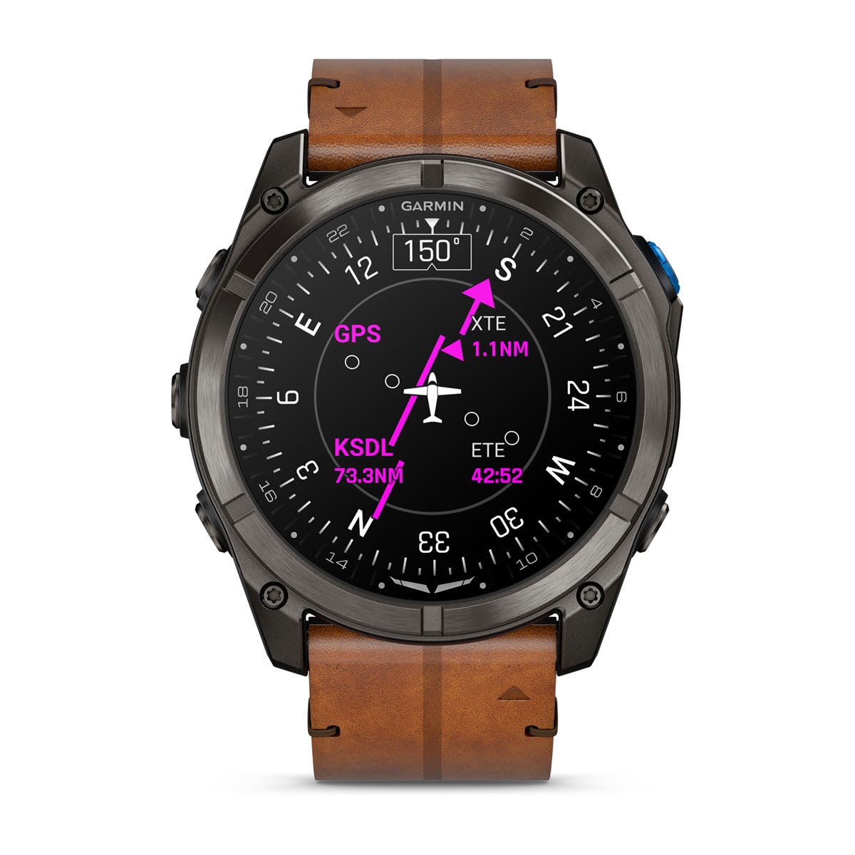 Garmin D2 Mach 2 Pro Aviator Smartwatch | 51 mm with inReach Satellite and LTE Connectivity