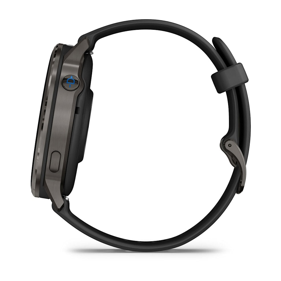 Garmin D2 Air X15 Aviator Smartwatch | Slate with Black Silicone Band