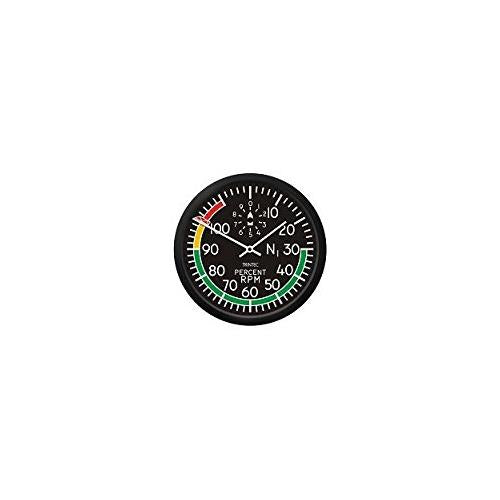 Trintec 10" Percent RPM Instrument Style Wall Clock