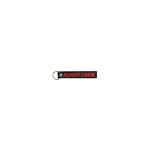 Flight Crew Embroidered Keychain