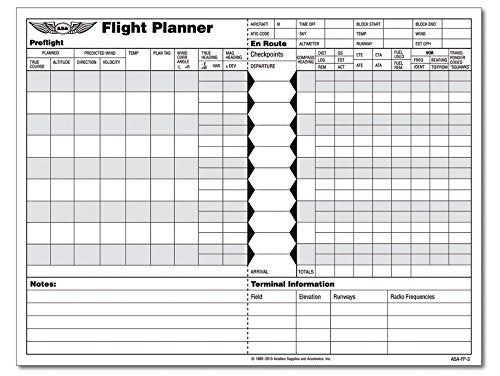 ASA Flight Planner Pad