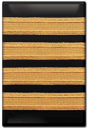 Fridge Magnet - 4 Stripe Captain Epaulets