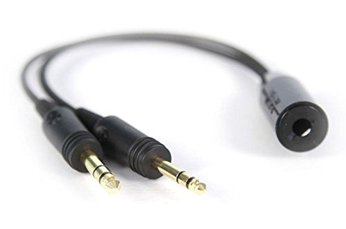 Rugged Air Helicopter to General Aviation Headset Adapter