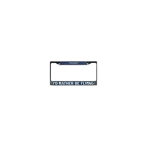 I'd Rather Be Flying License Plate Frame