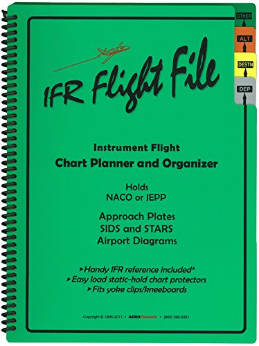 IFR Flight File Chart Planner and Organizer