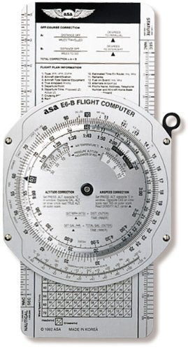 ASA Metal E6-B Flight Computer