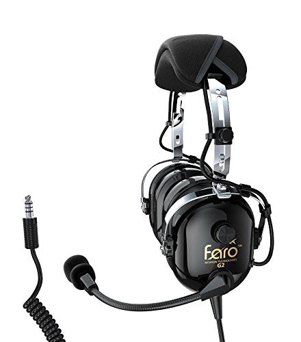 Faro G2 Passive Helicopter Headset - Black