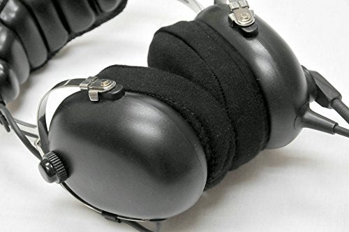 Headset Cloth Cover - Black - Cotton/Poly