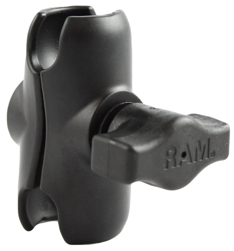 RAM Short Double Socket Arm for 1 Balls (Length: 2.38)