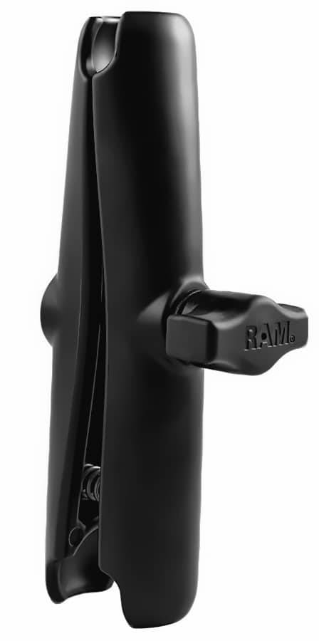 RAM Long Double Socket Arm for 1 Balls (Overall Length: 6)