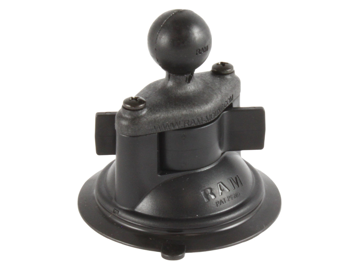 RAM 3.3 Diameter Suction Cup Base with Twist Lock and 1 Rubber Ball