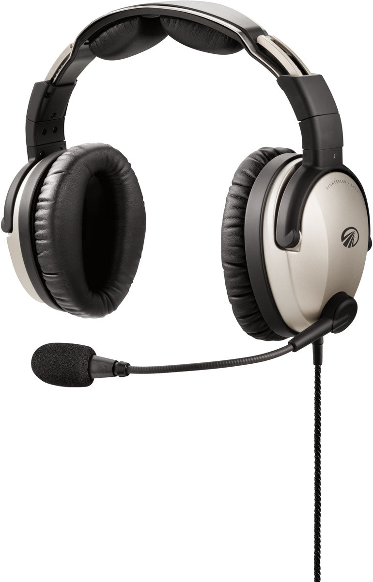 Lightspeed Zulu 3:P Aviation Headset - LEMO Plug/Panel Power