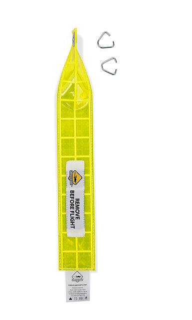 PlaneSights - Remove-Before-Flight Streamer 2x12 - Green