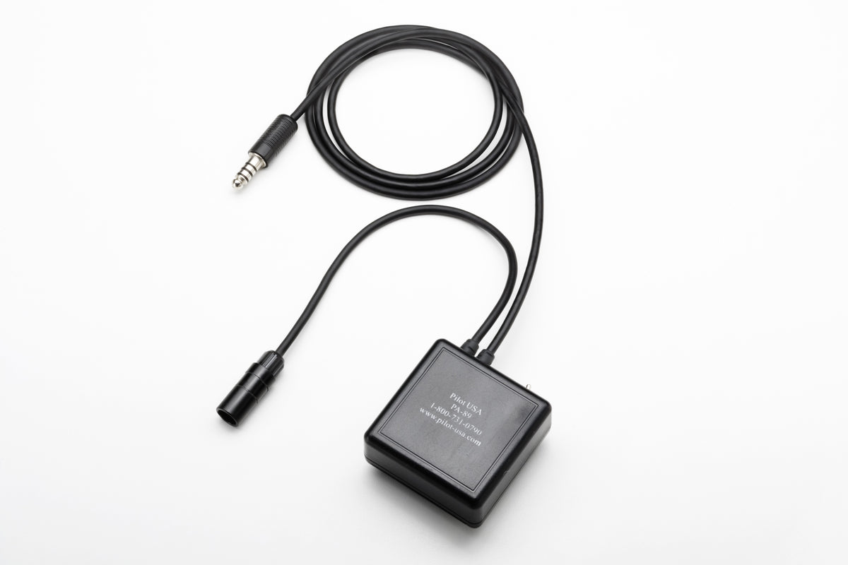 Pilot Communications - Bose X (6 Pin LEMO) to Helicopter (U174) Adapter
