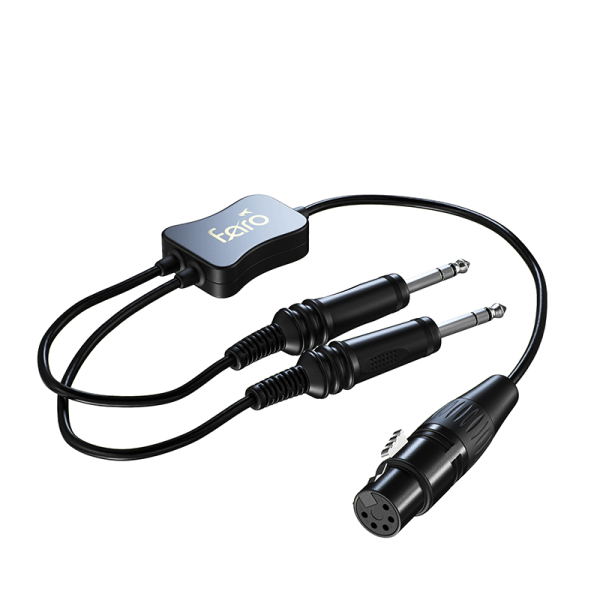 Airbus XLR to GA (Dual Plug) Pilot Headset Adapter